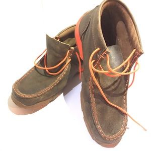 Twisted X show Boys Driving Mocs D Toe Size 5 1/2